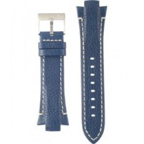Horlogeband Lotus 15380-2 Leder Blauw 13mm